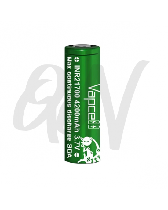 Vapcell 21700 Battery - 4200mAh - 30A