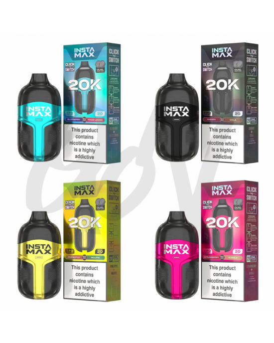 Insta Max 20k Puffs - Disposable Vape 20mg