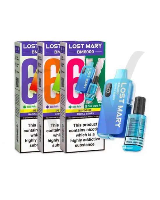 Lost Mary BM6000 Disposable Vape 20mg