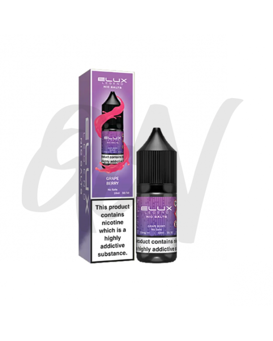 Elux Legend Nic Salts Grape Berry 10mg